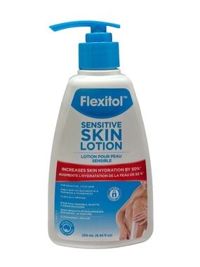 Flexitol SENSITIVE Skin Lotion 250mL Itchy Skin Hydration Hand Body Moisturizer